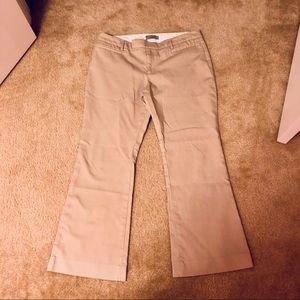 Gap modern boot khakis